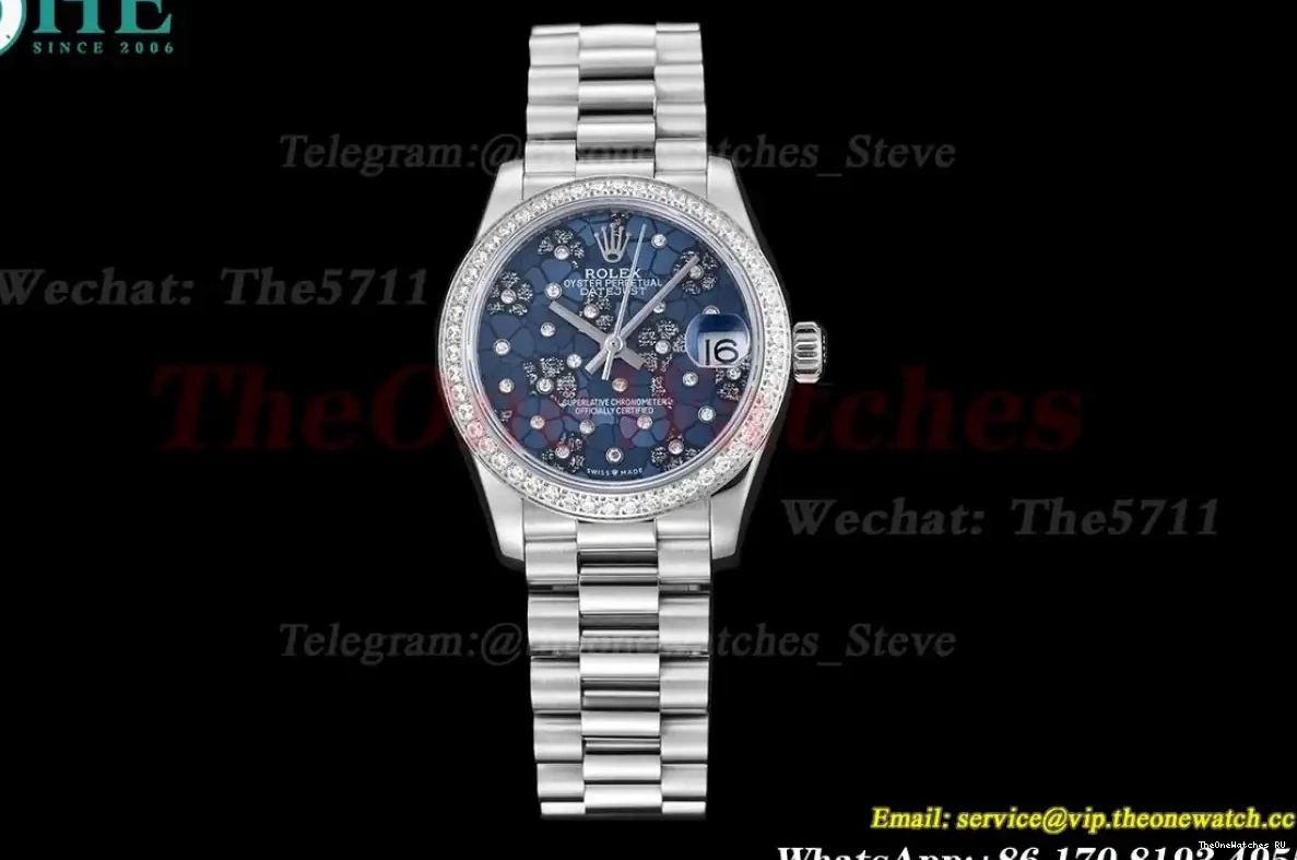 SS Datejust SS A2671 Dial Flower WF 31mm Ladies 0527